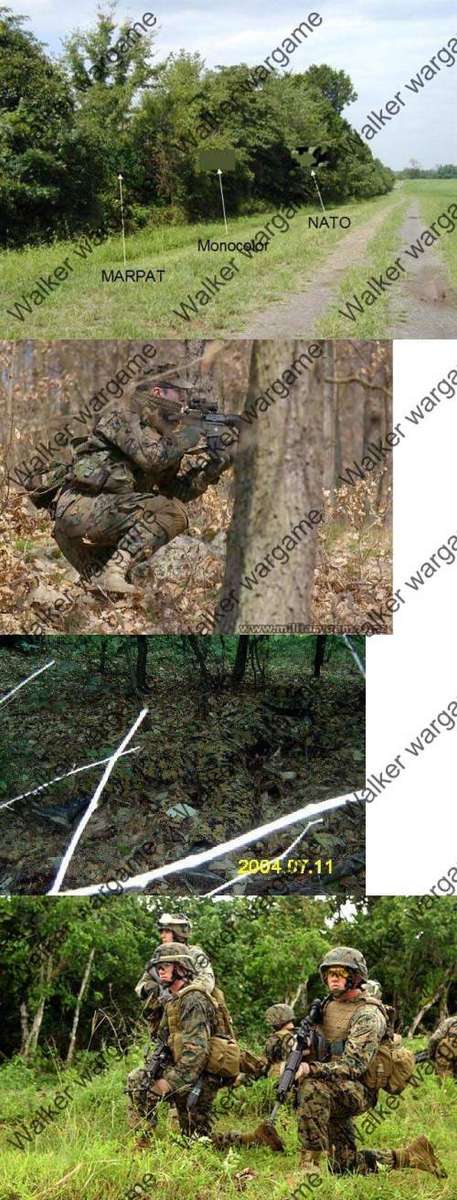 Special Forces Operator Cap Velcro Flag Blood Patch - US Marine Digital Woodland