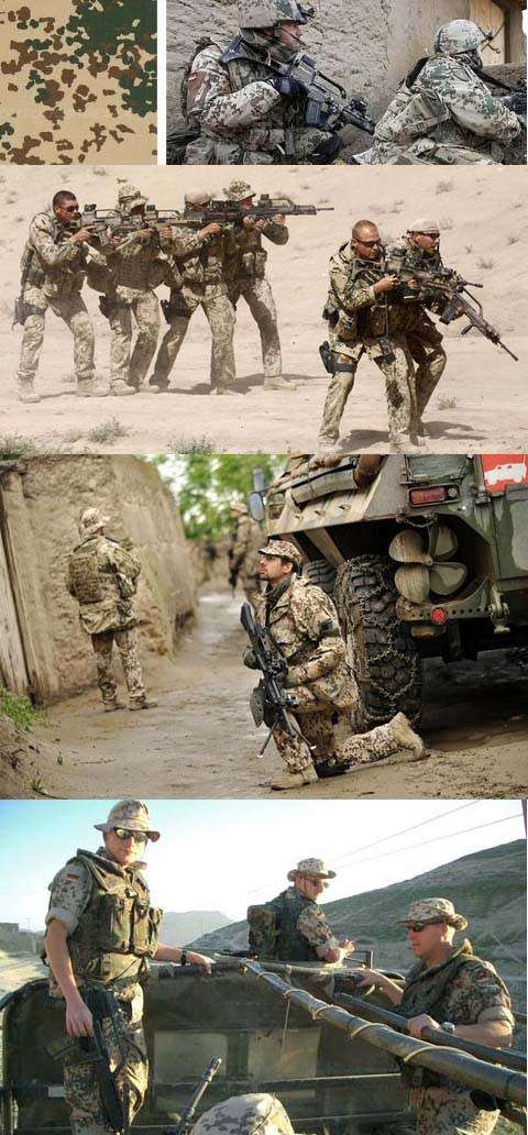 German Army Desert Flecktarn Camoflauge Boonie hat (cap)