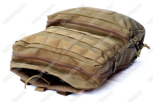 Tactical Molle Big Back Bag Hydration Water Reservoir Backpack Bag Coyote Tan