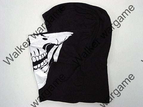 CALL OF DUTY 6 - Reflective GHOST SKULL Balaclava Hood Protector
