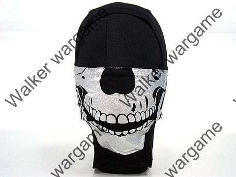 CALL OF DUTY 6 - Reflective GHOST SKULL Balaclava Hood Protector