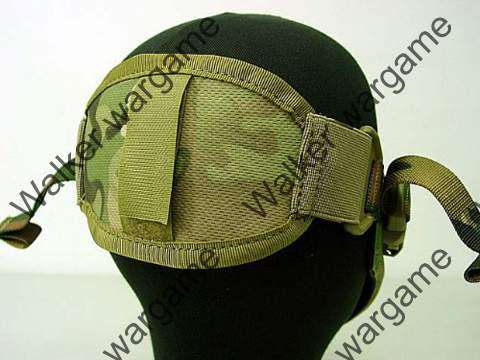 Emerson Tactical Soft Shell Half Face Protect Mask - Multi Camo