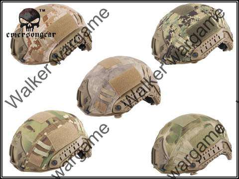 Fast Jump Helmet Camo Cover - US Special Forces Multi Camo