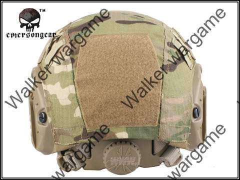 Fast Jump Helmet Camo Cover - US Special Forces Multi Camo