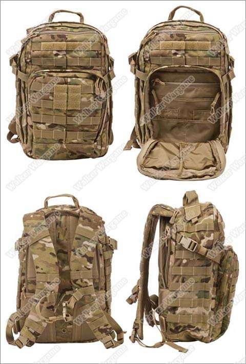 Tactical Rush Molle Bag Backpack - Special Force Multicamo