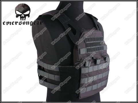 Tactical VT390 Molle Vest Plate Carrier - SWAT Black