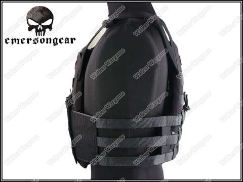 Tactical VT390 Molle Vest Plate Carrier - SWAT Black