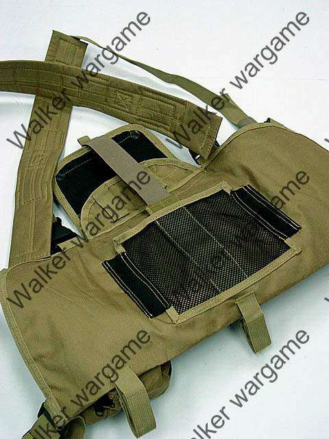 FSBE LBV Load Bearing Molle Assault Vest - Desrt Tan