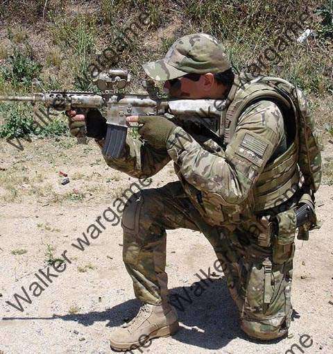 Special Forces Operator Cap Velcro Flag Blood Patch Multicam