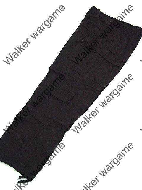 New Police SWAT Black Tactical Cargo Pants - Size M - Size 34