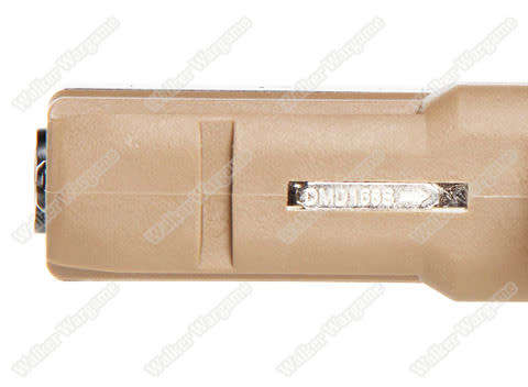 WE Tech Glock 17 Green Gas Blow Back Pistol - Tan (Real Gun size and weight)