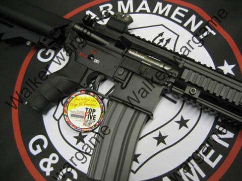 GandG HK418 Top Tech Airsoft Full Metal Rifle Electric Blowback - BB Gun - Black