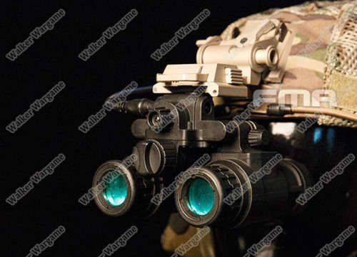 FMA AN-PVS-31 Dummy Night Vision With Dummy Battery Box - Black