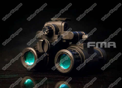 FMA AN-PVS-31 Dummy Night Vision With Dummy Battery Box - Black