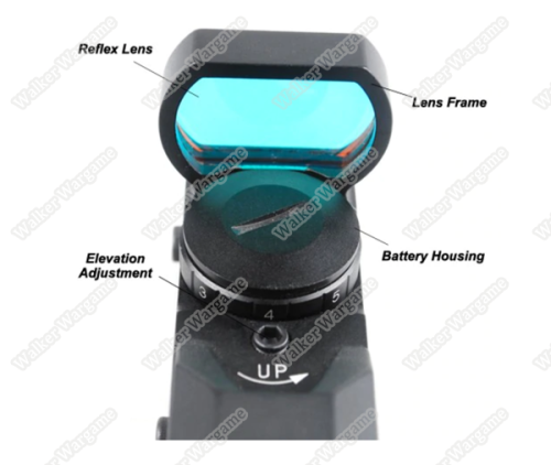 Multi-Reticle Compact Reflex Precision Sight Red Dot Sight