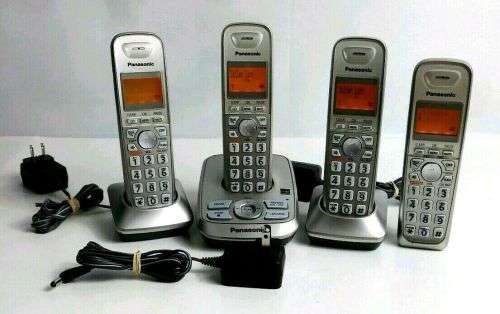 Panasonic KX-TG4021  Digital Cordless Phone with 4 Handsets