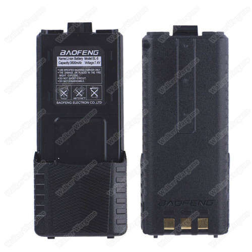 Baofeng UV5R Two-Way Radio 7.4v 3800mAh Long External Battery