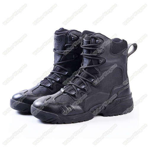 ESDY Ranger Black Side ZIP Combat Assault Army Boots -  Eruo 43 UK9