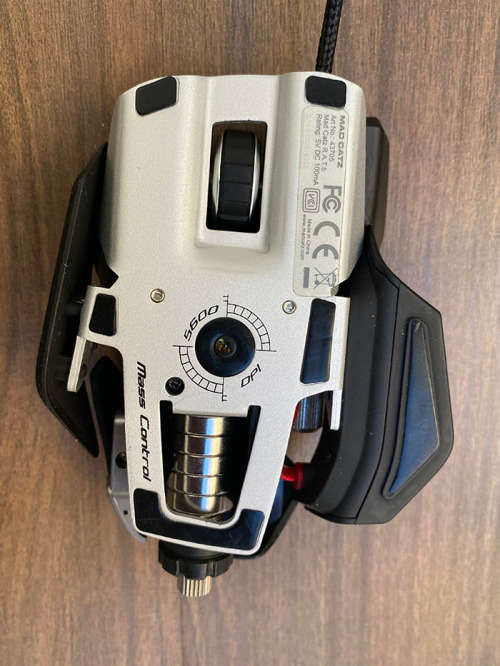 Mad Catz R.A.T.5 Laser 5600 DPI Gaming Mouse for PC and Mac