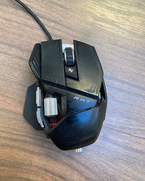 Mad Catz R.A.T.5 Laser 5600 DPI Gaming Mouse for PC and Mac