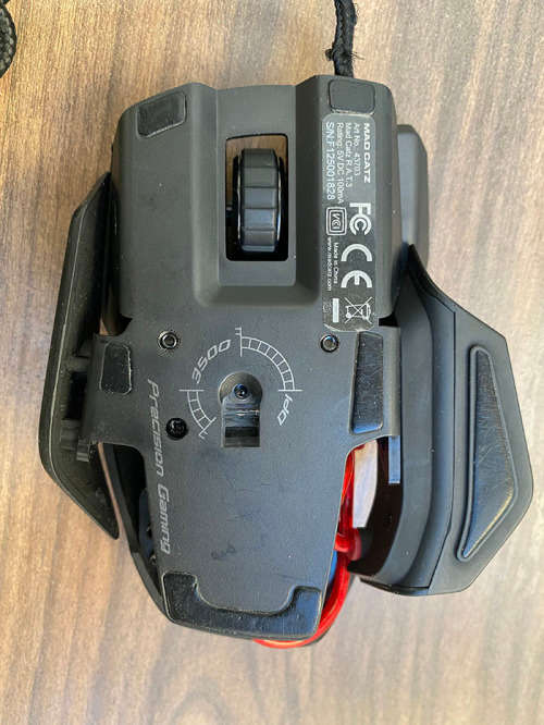 Mad Catz R.A.T.3 Laser 3500 DPI Gaming Mouse for PC and Mac