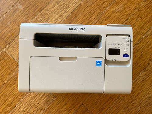 Samsung SCX-3405 Laser Multifunction Printer With Power Cable and USB Cable