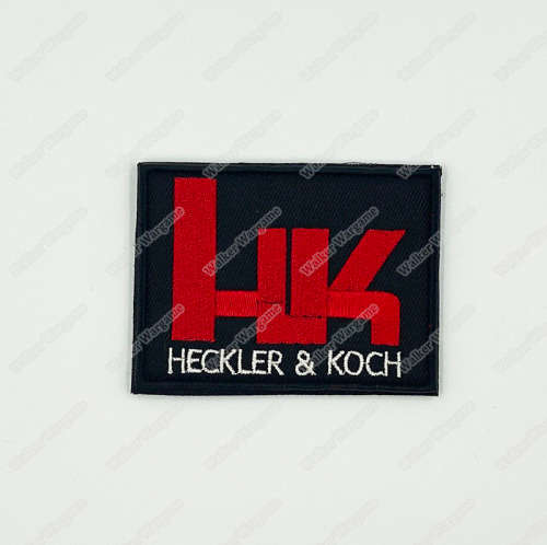 WG137 HK Logo Heckler and Koch Patch Velcro - Full Color
