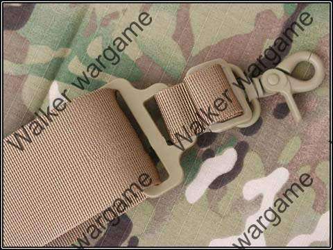 Two Point Shotgun Sling With 15 Rds Shells Black