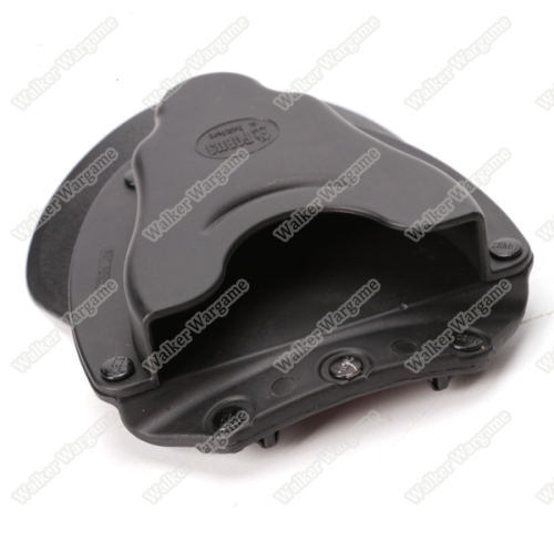 Handcuff Holster Case Open Top Belt Holster Kydex - SWAT Black