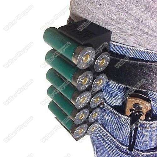 Tactical Molle Shotgun Shell Holster Holder Clip, Quick Load For Shotgun