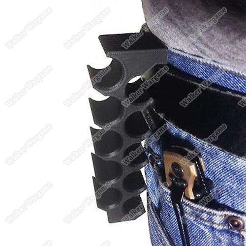 Tactical Molle Shotgun Shell Holster Holder Clip, Quick Load For Shotgun