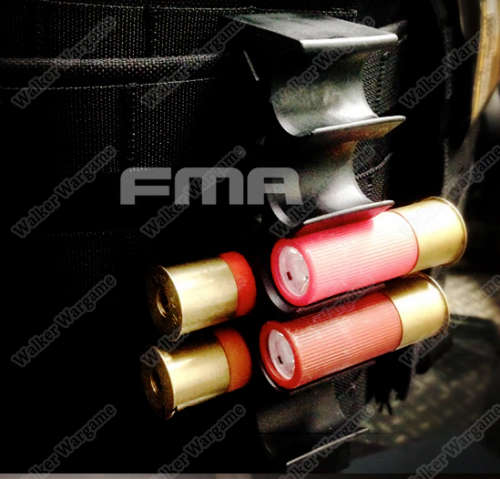 Tactical Molle Shotgun Shell Holster Holder Clip, Quick Load For Shotgun
