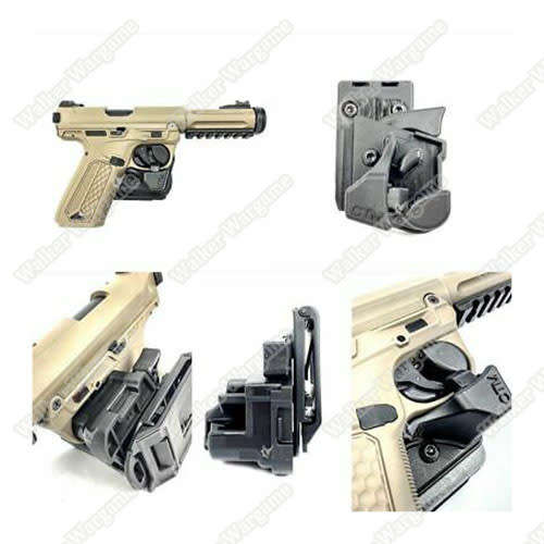 CTM Speed Draw Holster For Glock AAP01 Pistol - Black