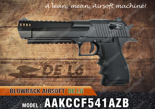 KWC Desert Eagle .50 CO2 Blowback Version - BL