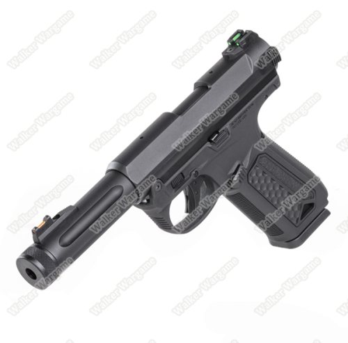 Action Army AAP01 Assassin Green Gas Pistol (Ruger Mark IV Style) Black