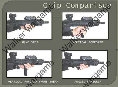 PTS AFG 2 Angled ForeGrip Grip - Tan