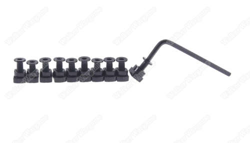 8 Set M-LOK Screw And Nut for MLOK Handguard Rail