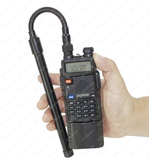33cm Goose Tube Foldable Tactical Antenna SMA-Female For Walkie Talkie Baofeng UV-82 UV-5R Radio