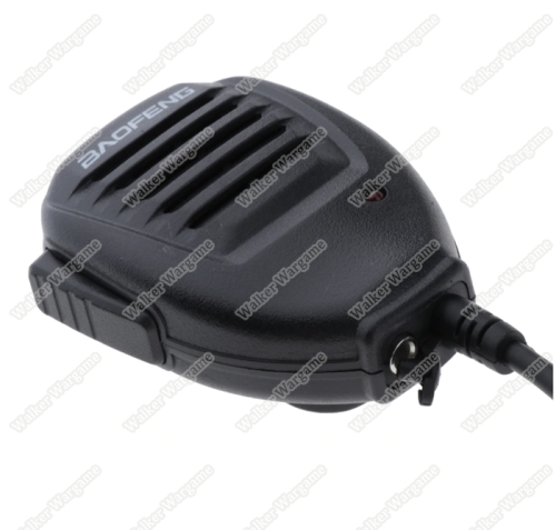 Radio PTT Speaker Mic Microphone PTT Walkie Talkie Portable UHF VHF for Baofeng ,Kenwood 2Pin