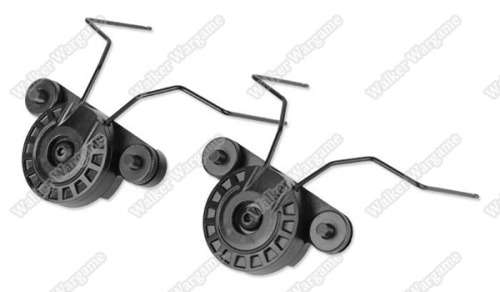 M12 MK Helmet (Team Wendy Helmet) Rails Adapter Attachment Kit for Earmuff