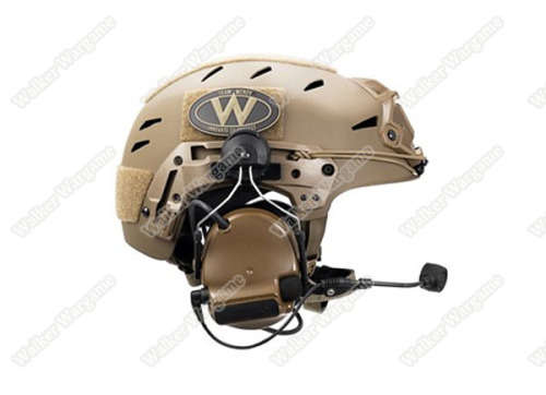 M12 MK Helmet (Team Wendy Helmet) Rails Adapter Attachment Kit for Earmuff