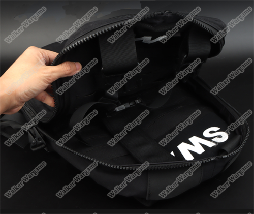 WST Vest BackPack Quick Action From Bag To Vest - Black