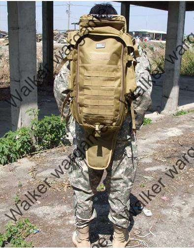65L Combat Backpack w/ Rifle Bag - Multicam