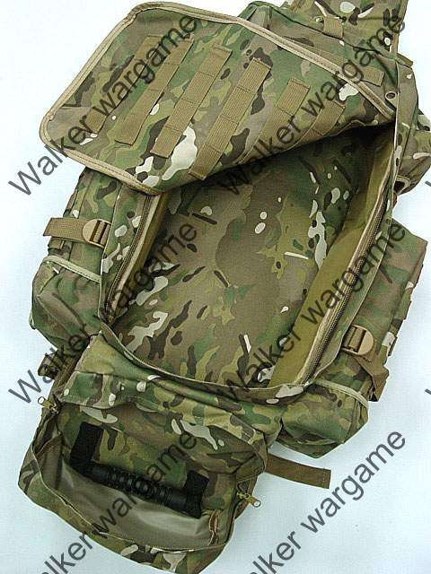 65L Combat Backpack w/ Rifle Bag - Multicam