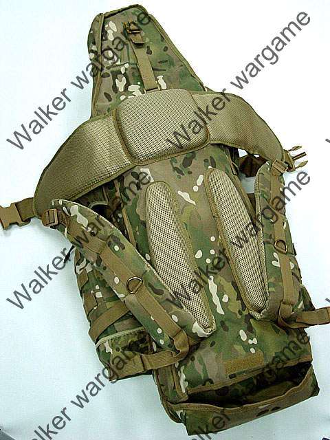65L Combat Backpack w/ Rifle Bag - Multicam
