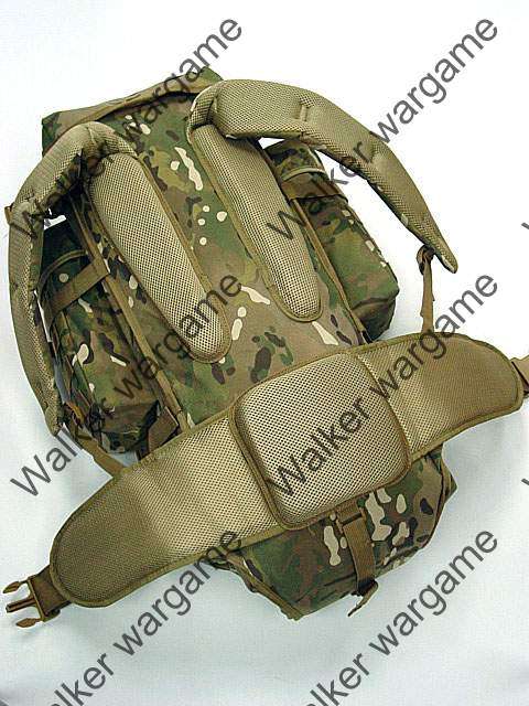 65L Combat Backpack w/ Rifle Bag - Multicam
