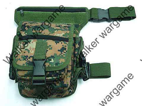 Tactical Drop Leg Utility Bag  - Black