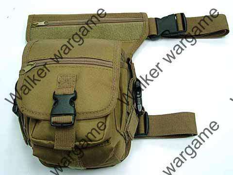 Tactical Drop Leg Utility Bag  - Black