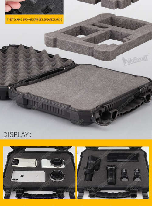 WST 32cm Pistol Carry Case Hard Polymer