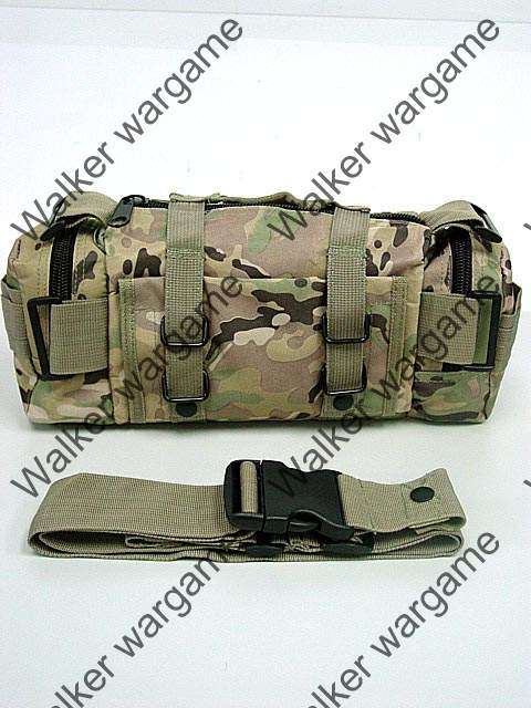 Specific Molle Universal Back Gear Bag Pouch  - Multicam